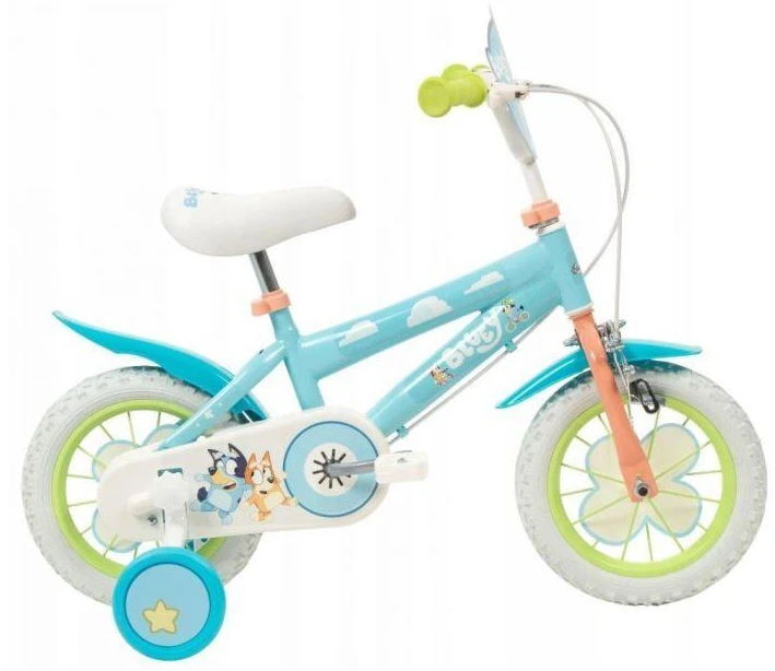 TOIMSA children's bicycle Bluey 12” Mėlyna and lime mėlynas