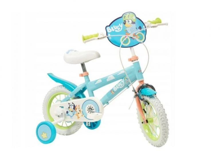 TOIMSA children's bicycle Bluey 12” Mėlyna and lime mėlynas