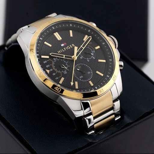 „Tommy Hilfiger 1791559 Decker“ dviejų spalvų vyriškas laikrodis