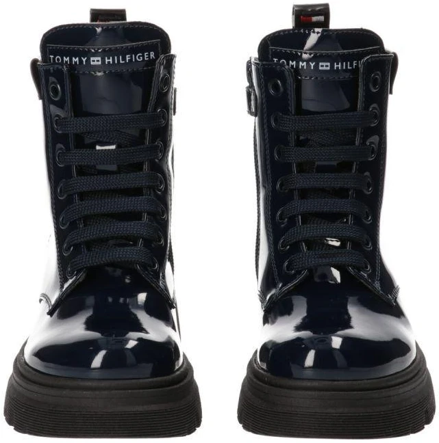 Tommy Hilfiger Aulinukai su raišteliais Mėlyni W T4A5-33040-0775800-800