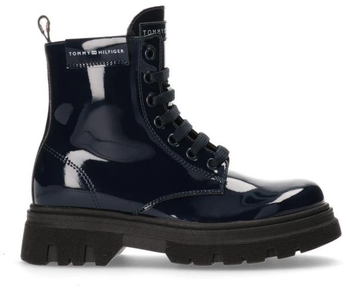 Tommy Hilfiger Aulinukai su raišteliais Mėlyni W T4A5-33040-0775800-800