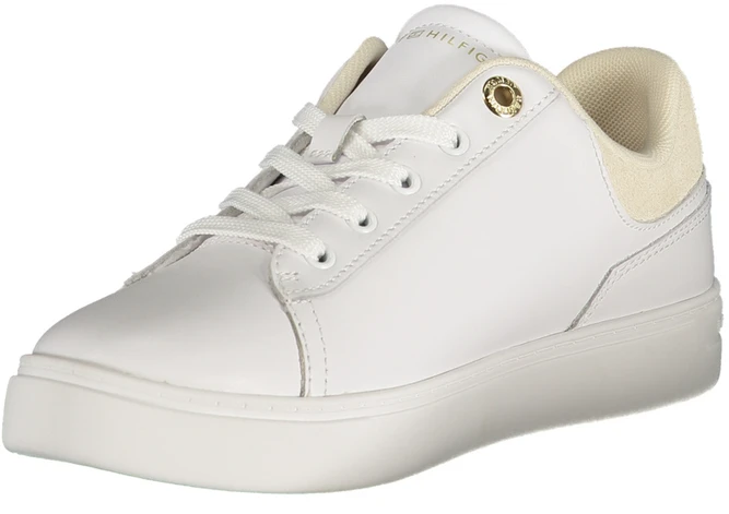 TOMMY HILFIGER balta BUTY SPORTOWE DLA DAMSKICH