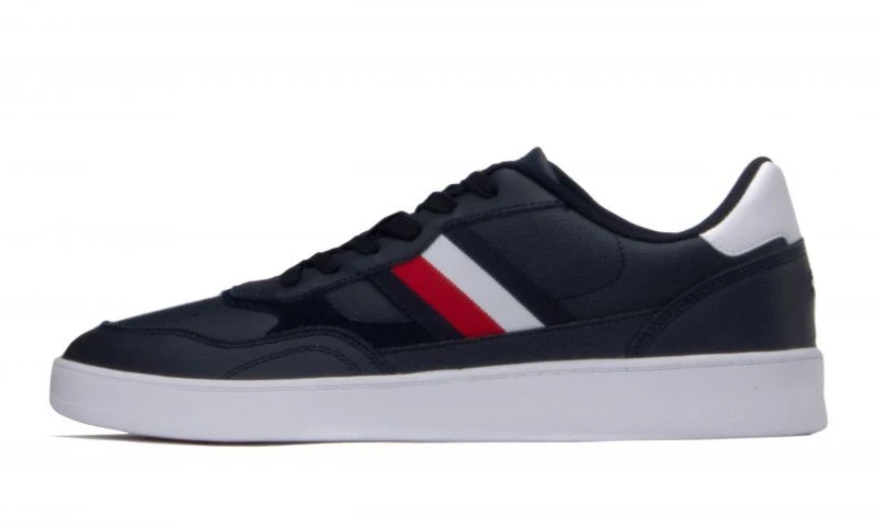 Tommy Hilfiger Court Cupsole Retro Lth Dryžuoti batai M FM0FM04828 DW5