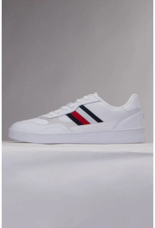 Tommy Hilfiger Court Cupsole Retro Lth Stripes M FM0FM04828YBS batai