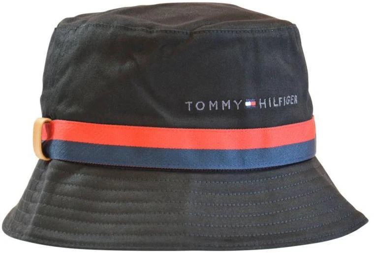 Tommy Hilfiger "Established Tape" kibiro tipo kepuraitė, juoda - AM0AM08271-0GJ