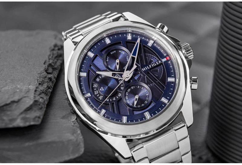Tommy Hilfiger Jax Vyriškas Laikrodis 1710656 + DĖŽUTĖ