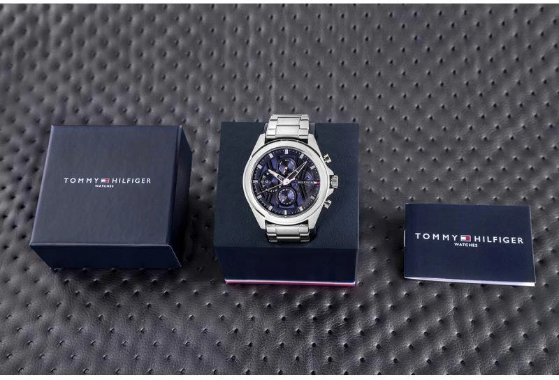 Tommy Hilfiger Jax Vyriškas Laikrodis 1710656 + DĖŽUTĖ