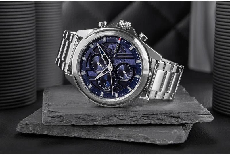 Tommy Hilfiger Jax Vyriškas Laikrodis 1710656 + DĖŽUTĖ