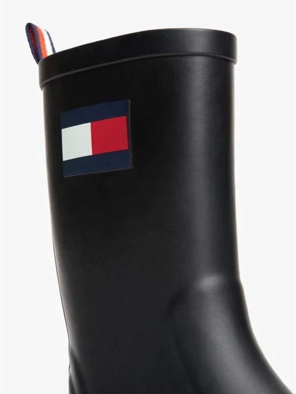 Tommy Hilfiger lietaus batai FLAG RAIN BOOT T3XC-33923-0047999 JUODI