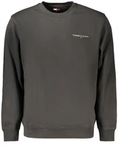TOMMY HILFIGER MĘSKA Juoda BLUZA Z ROZPIĘCIEM