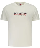 TOMMY HILFIGER MĘSKA KOSZULKA Z KRÓTKIM RĘKAWEM BALTA