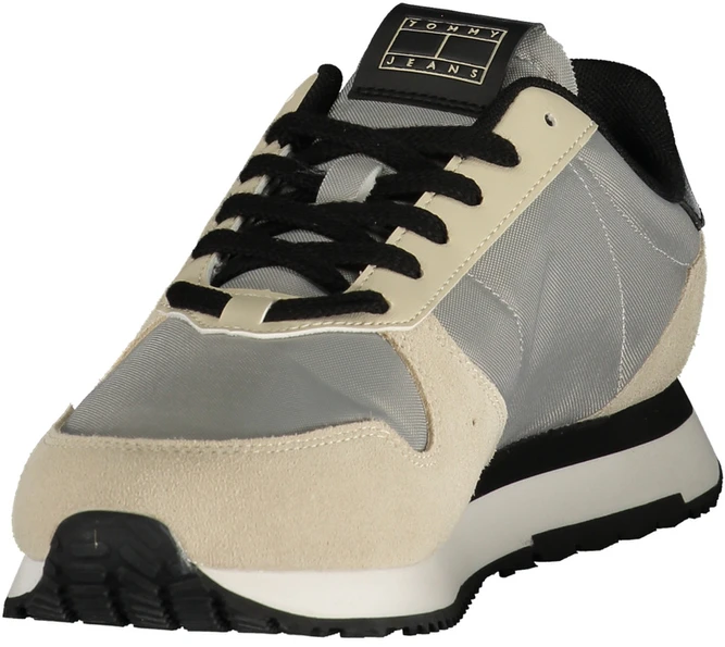TOMMY HILFIGER MĘSKIE BUTY SPORTOWE, SZARE