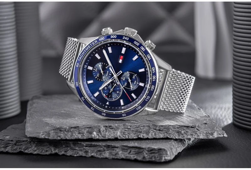 TOMMY HILFIGER VYRIŠKAS LAIKRODIS 1792018 Miles (zf113a) + DĖŽUTĖ