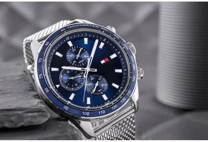 TOMMY HILFIGER VYRIŠKAS LAIKRODIS 1792018 Miles (zf113a) + DĖŽUTĖ