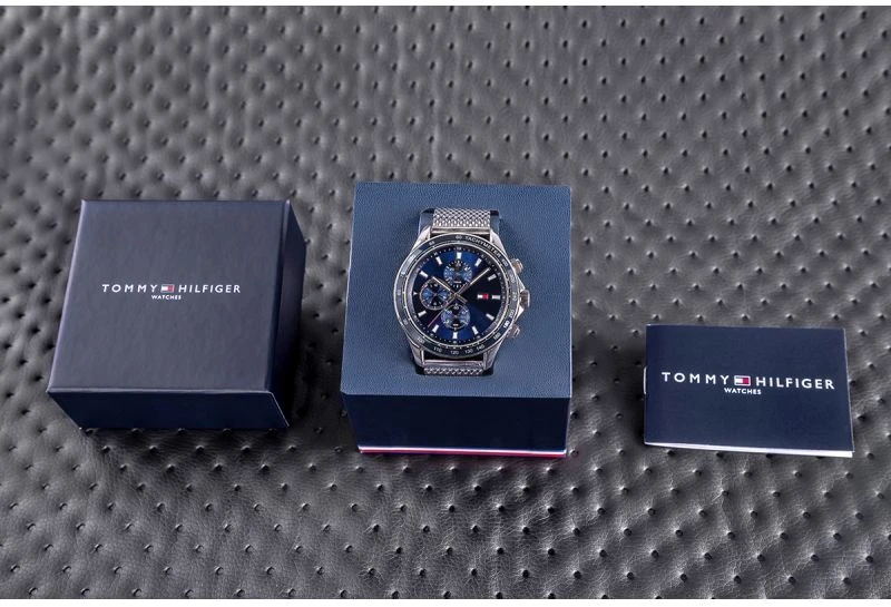 TOMMY HILFIGER VYRIŠKAS LAIKRODIS 1792018 Miles (zf113a) + DĖŽUTĖ