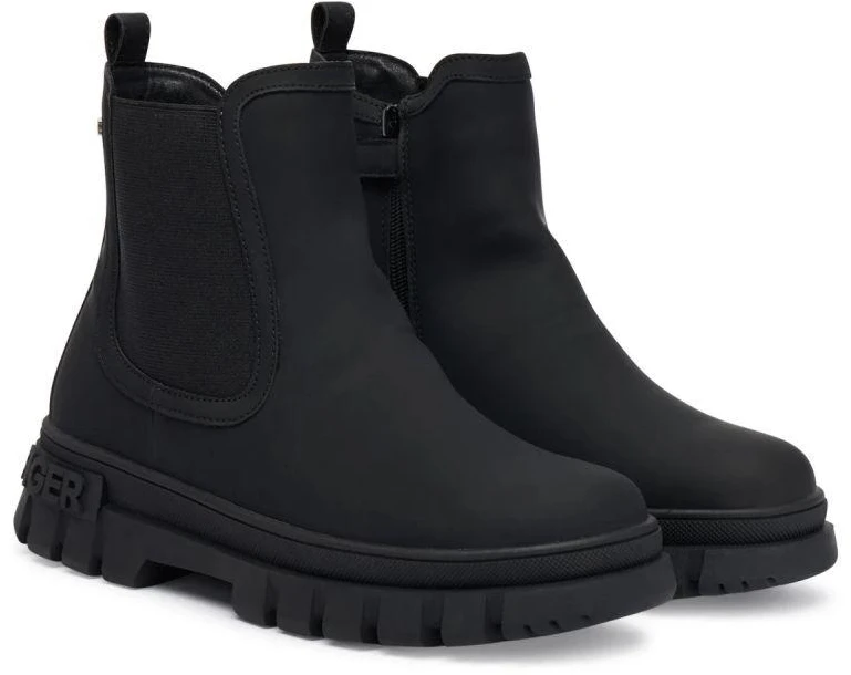 Tommy Hilfiger moteriški Chelsea tipo batai T3X5-34130-1355999 JUODI