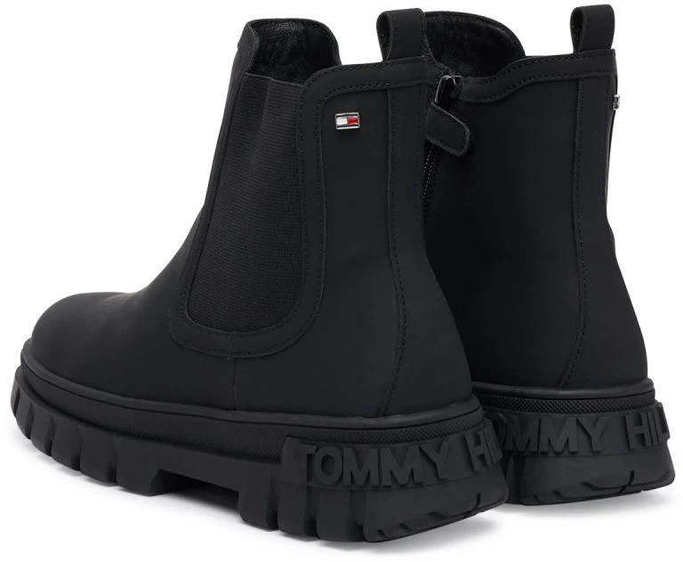 Tommy Hilfiger moteriški Chelsea tipo batai T3X5-34130-1355999 JUODI