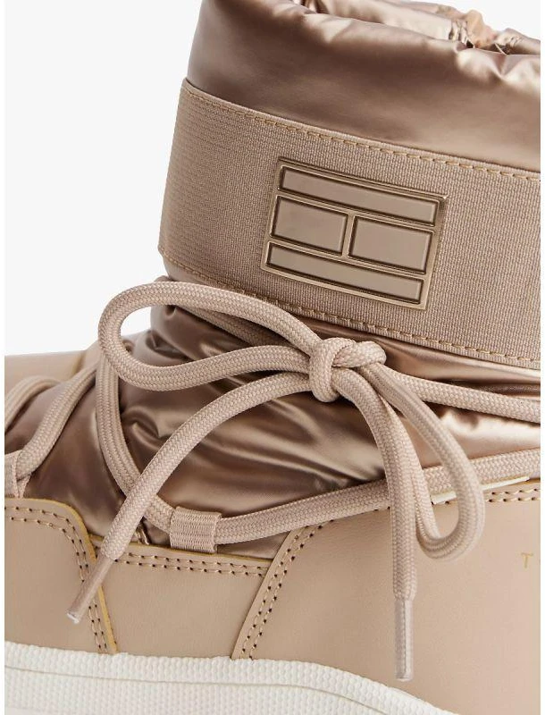 Tommy Hilfiger Moteriški Sniego Batai T3A5-34052-1474591 Bronza