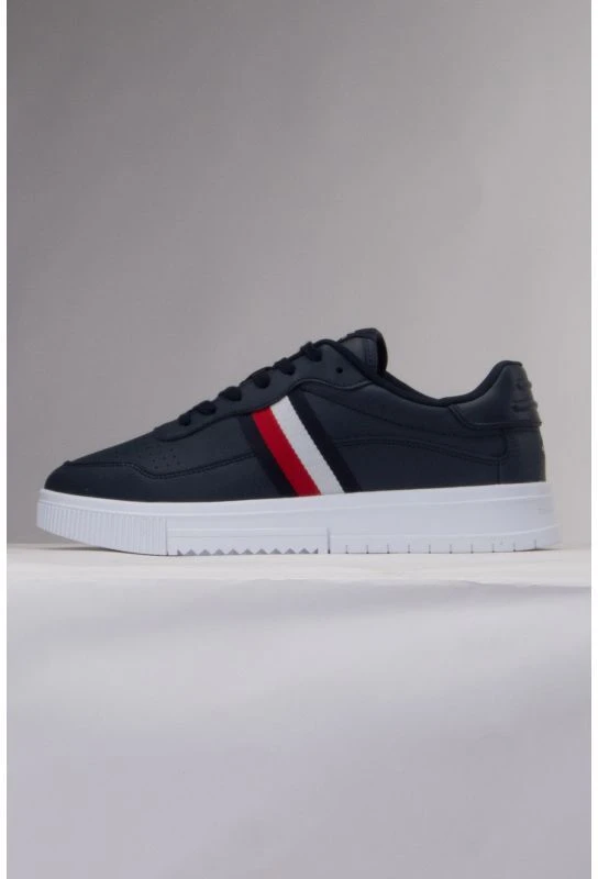 Tommy Hilfiger Supercup Leather Stripes M batai FM0FM04824 DW5