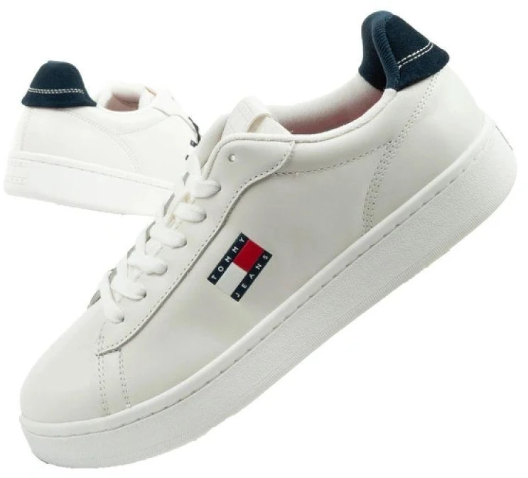 Tommy Hilfiger vyriški madingi sportbačiai Archive '98 balti