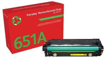TONER Geltonas HP 651A/650A - XEROX EVERYDAY