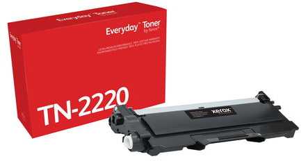 Xerox for Brother TN-2220, juoda kasetė lazeriniams spausdintuvams 2600 psl.