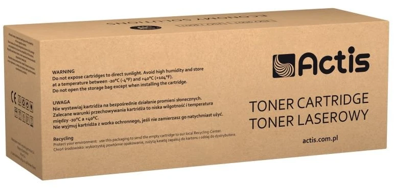 Toneris ACTIS TO-B432X (pakaitinis OKI 45807111, Standartinis, 12000 psl., juodas)