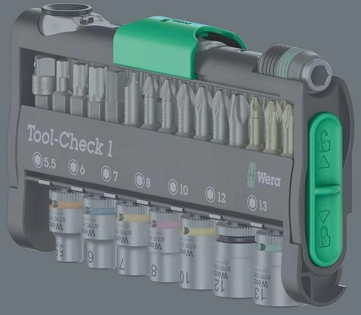 Wera TOOL-CHECK 1 įrankių rinkinys, 38 dalys