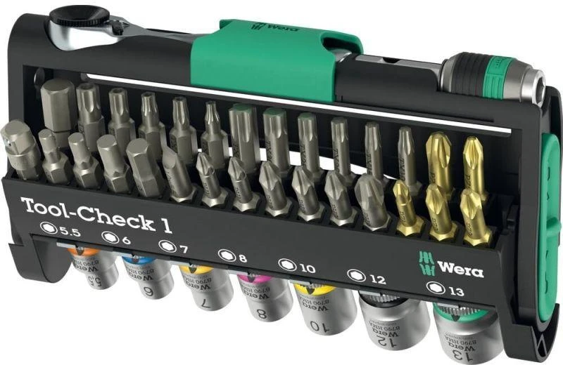 Wera TOOL-CHECK 1 įrankių rinkinys, 38 dalys