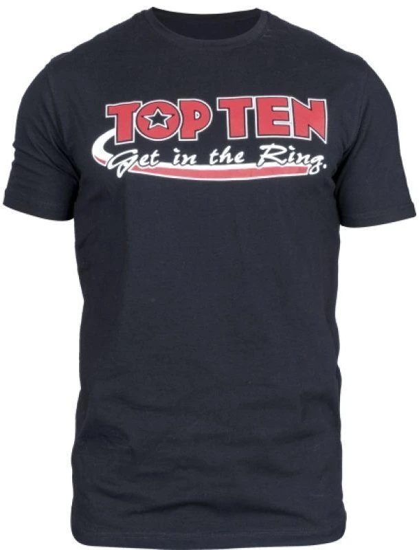 TOP TEN marškinėliai "Get in the ring" (patvirtinti WAKO)