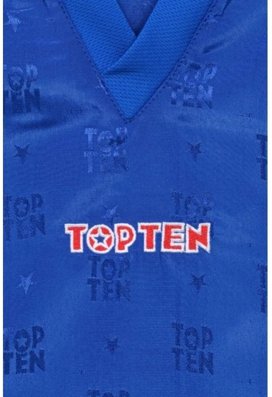 TOP TEN pointfighting bliuzonas, mėlynas ir baltas (KAINOS POKYTIS)