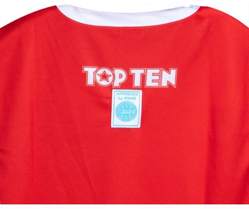 TOP TEN sportinis marškinėlis be rankovių (WAKO APPROVED)