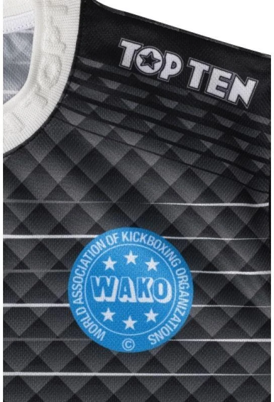TOP TEN "WAKO" marškinėliai lengvam kontaktui (WAKO PATVIRTINTA)