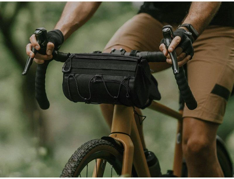 TPK Topeak Tubular BarBag Priekis Krepšys dviračiui 3,8 L Poliesteris Juoda