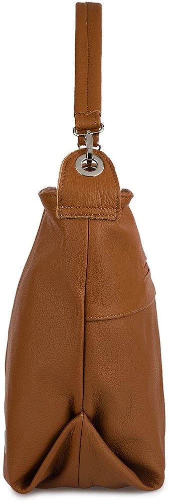 Torebka Damska Shopper Skóra Naturalna Miękka Beltimore Camel 936