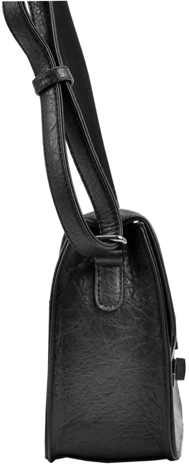 Moteriška crossbody rankinė Pierre Cardin 91023, ruda, eko oda, su reguliuojamu dirželiu