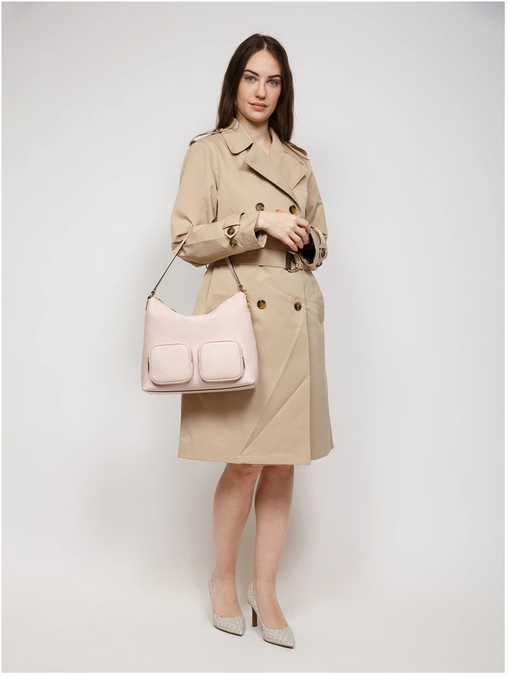 Torebka na ramię Michael Kors 35S6G0WL3L-POWDER BLUSH