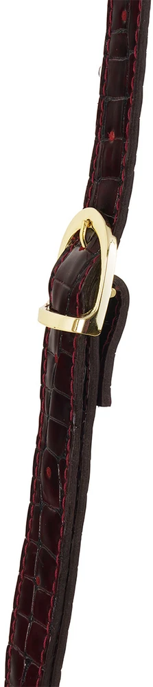 Torebka Skórzana Canaletto bordo lakierowana TD888s354
