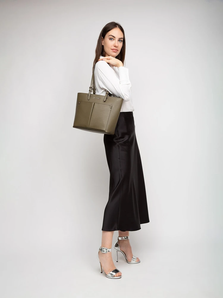 Torebka tote Michael Kors 35H3STVT6B-OLIVE