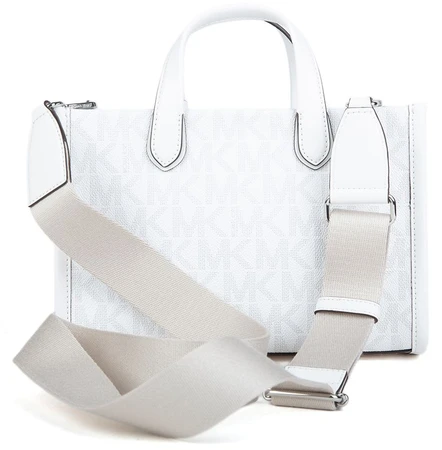 Torebka tote Michael Kors 38S6S3GM5B-OPTIC Baltas ALLUMINIUM