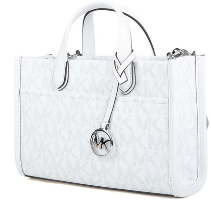 Torebka tote Michael Kors 38S6S3GM5B-OPTIC Baltas ALLUMINIUM