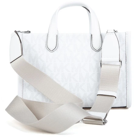 Torebka tote Michael Kors 38S6S3GM5B-OPTIC Baltas ALLUMINIUM