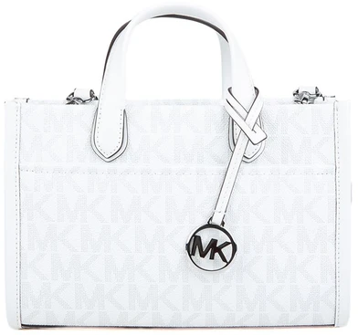 Torebka tote Michael Kors 38S6S3GM5B-OPTIC Baltas ALLUMINIUM