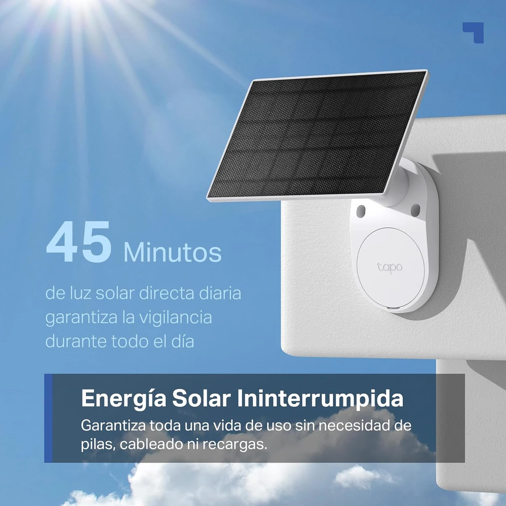 TP-LINK | Saulės energija varoma apsaugos kamerų rinkinys | Tapo C410 rinkinys | Kulka | 3 MP | 3.17mm/F1.65 | IP65 | H.264 | „MicroSD“ kortelė, iki 512 GB