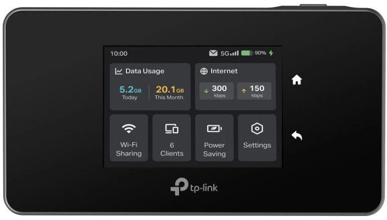 Maršrutizatorius TP-LINK | 5G mobilusis „Wi-Fi“ M8550 | M8550 | 802.11ax | Tinklo palaikymas: Ne | MU-MiMO: Ne | 5G
