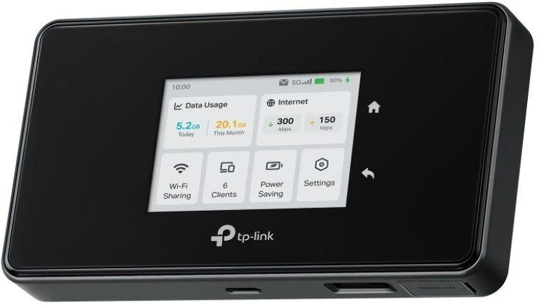 Maršrutizatorius TP-LINK | 5G mobilusis „Wi-Fi“ M8550 | M8550 | 802.11ax | Tinklo palaikymas: Ne | MU-MiMO: Ne | 5G