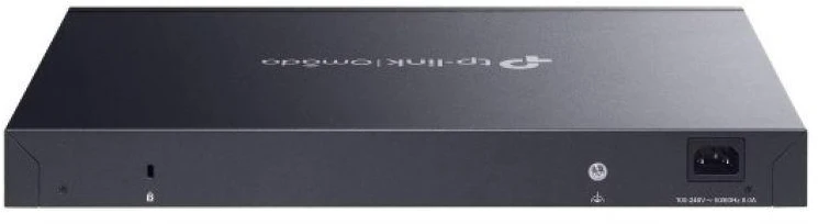 Ausinės TP-Link Omada SG3428XMPP tinklo jungiklis, valdomas L2+ Gigabit Ethernet (10/100/1000), PoE palaikymas, 1U, juodas