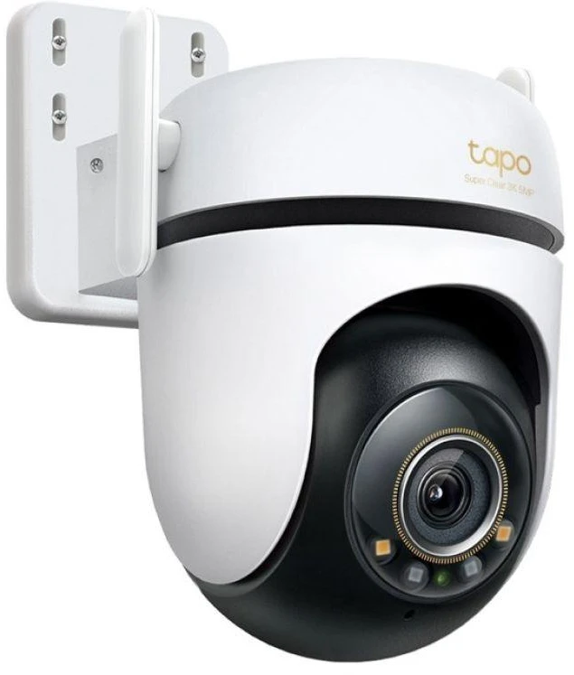 TP-LINK | Lauko apsaugos Wi-Fi kamera su pasukimu/pakreipimu | Tapo C530WS | Kupolinė | 5 MP | 3.2 mm / F1.6 | IP66 | H.264 | Micro SD, maks. 512 GB