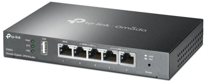 Ausinės TP-LINK TL-ER605 maršrutizatorius