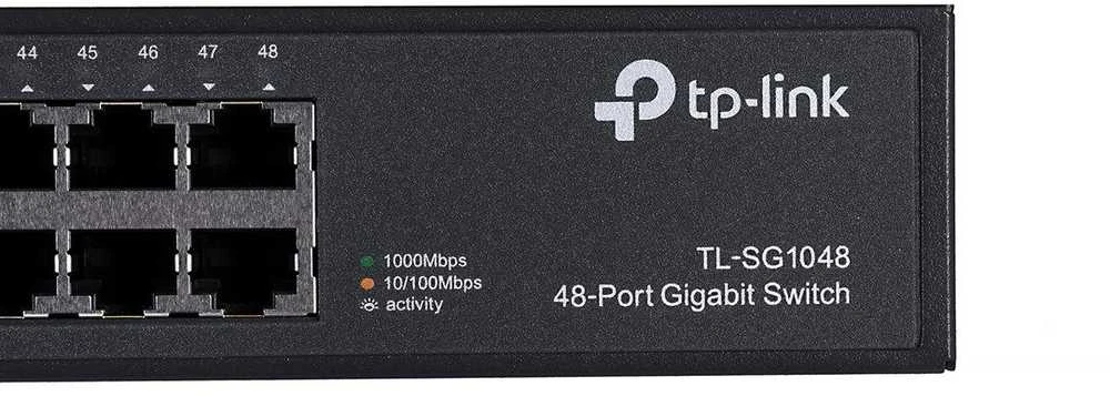 Šakotuvas TP-LINK 48port Gigab. Jungiklis 19 in-Rack